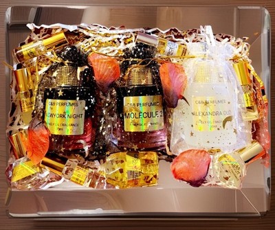 C&B OIL FRAGRANCE / MOLECULE 2  30ml / NEWYORK NIGHT 30ml/ALEXANDRA OUD 30ml