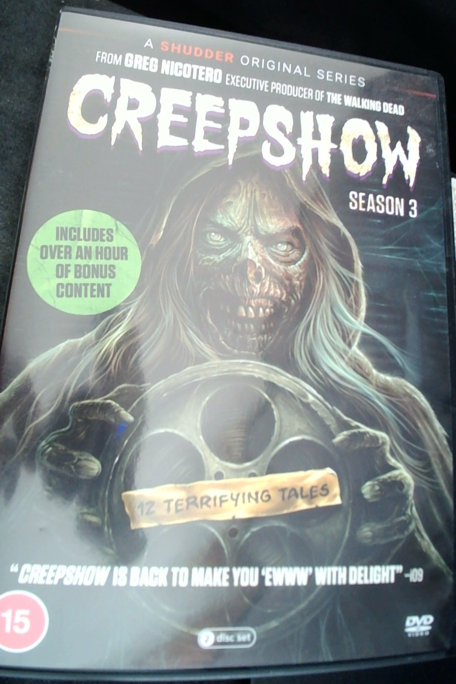 Creepshow : Season 3 DVD Set, UK Region 2, 295 mins, Fast Dispatch!
