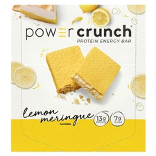 Power Crunch® Protein Energy Bar, Lemon Meringue, 12 Bars, 1.4 oz (40 g) Each