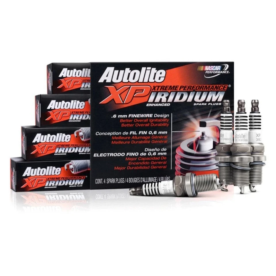 For Ford F-150 2004-2008 Autolite HT15 Double Platinum Spark Plug w Resistor Foto 4 de 4
