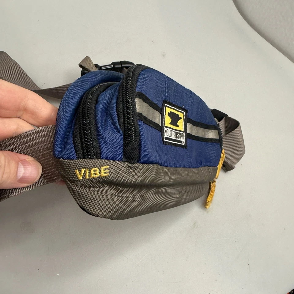 Mountainsmith Vibe Blue Fanny Pack Adjustable Hiking Waist Bag EUC - Image 4 of 4