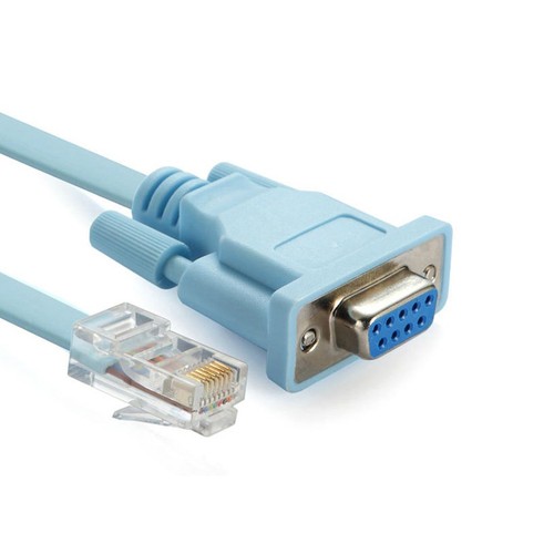 2X (Câble Console USB RJ45 Cat5 Ethernet vers RS232 DB9 Port Com Série8836