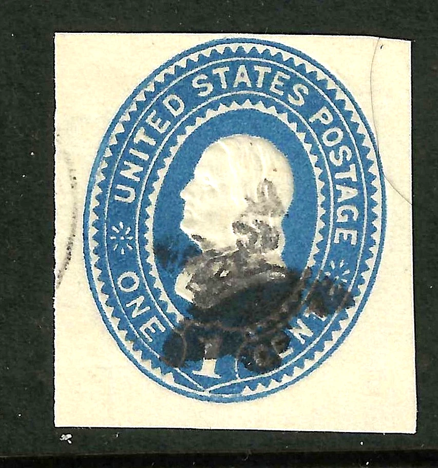 INTERESTING STARS Fancy Cancel 1-2 Cent Washington Postal Corner US  64B31 - Image 2 of 3