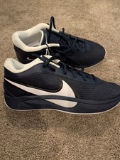 Nike Giannis Zoom Freak 6 Men's Size 12.5 Navy Blue Basketball Shoes FV1292 400