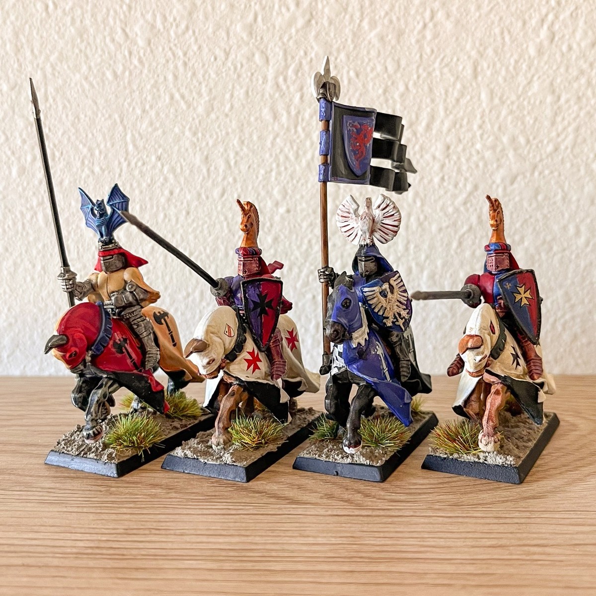 Warhammer Bretonnia - Painted Knights of the Realm - Item 215-15