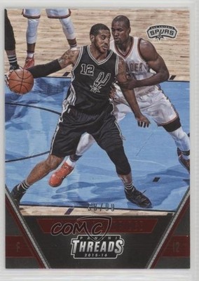 2015-16 Panini Threads Century Proof Red 58/99 LaMarcus Aldridge #84 8a7