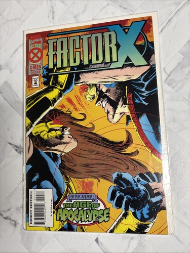 Factor-X - #1-4 (Marvel 1995) - L'età dell'Apocalisse - Set completo! Edizione X-Tra - Foto 5 di 5