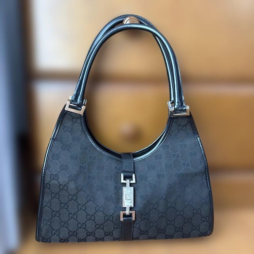 GUCCI Jackie GG Canvas Handbag Semi-Shoulder Bag 002 1067 002113