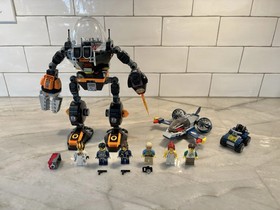 Lego Robo Attack 8970 Agents Mech 100% Complete Set 6 Minifigures 414 Pieces Toy