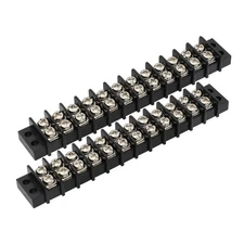 MGI SpeedWare 12 Circuit Double Screw Terminal Junction Block 300V/20A, Row B...