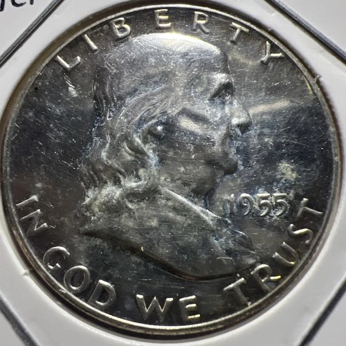 1955 Proof Franklin Half Dollar 50¢