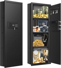 43.3”inch Tall Fireproof Wall Safes Between the Studs, with Combination Lock