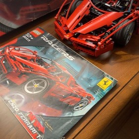 Lego Technic Racers 8653 ENZO FERRARI 1/10 Japan Educational Toys Car USED w/Box