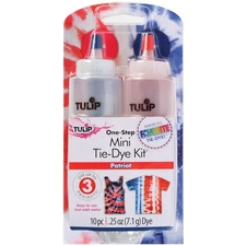 I Love To Create 3255T-453 Tulip One-Step Mini Tie-Dye Kit-Patriot (2Pk)