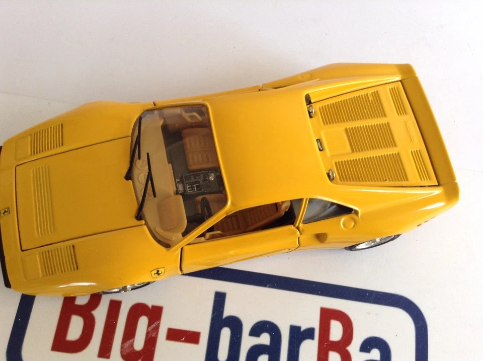 🔥Lot vintage🚗 BBURAGO FERRARI GTO 1984 1:24 🍂 OCCASIONE 🍂☕🏅💰 - Immagine 4 di 4