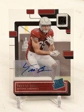 2022 TREY McBRIDE Panini Clearly Donruss Rated Rookie AUTO RC #87 Cards SP