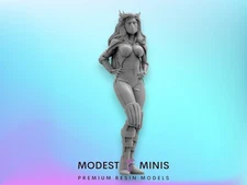 Ariana Black Serpent - 40mm  Miniature | Crisis Protocol Proxy | Trident