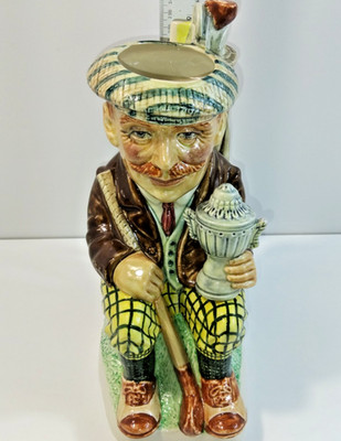 THE Golfer Kevin Francis Limited Edition Keramik Vintage Figur Toby Kanne F30x