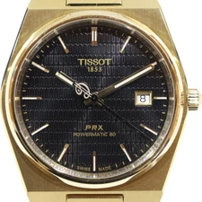 TISSOT Prx Powermatic 80 T137.407.33.051.00 Black Men's Used Watch #7107