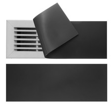 Rectangle Magnetic Vent Covers 10x5.5 Inch, 2 Pcs Floor Air Vent Cover, Black