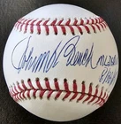 JOHNNY BENCH Signed Official Major League Baseball MLB DEBUT INSC Fanatics/MLB