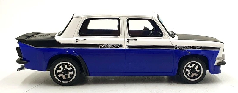 Otto Models 1/18 scale Resin OT1063 - Simca 1000 Rallye 2 SRT - Blue/White - Image 3 of 4