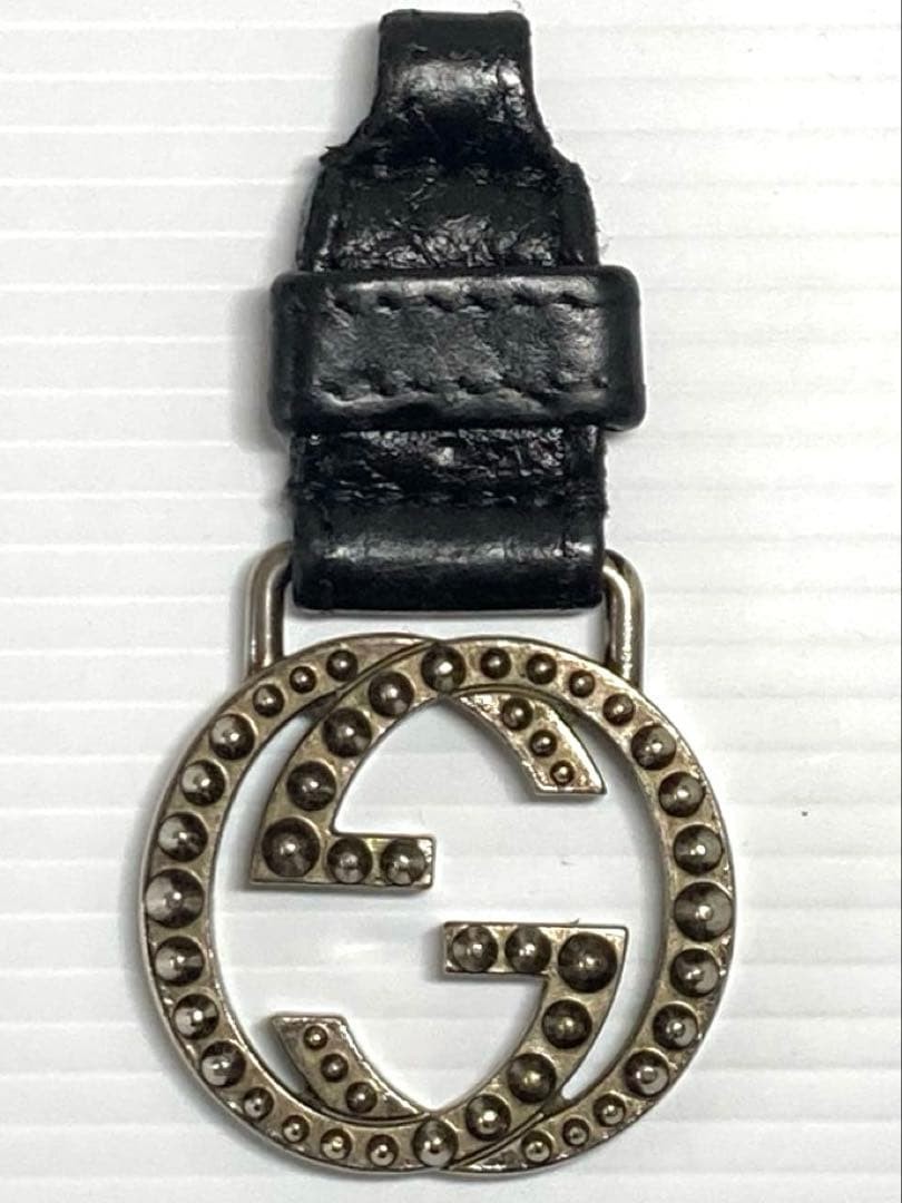 Authentic GUCCI Interlocking GG Keychain Keyring … - image 5