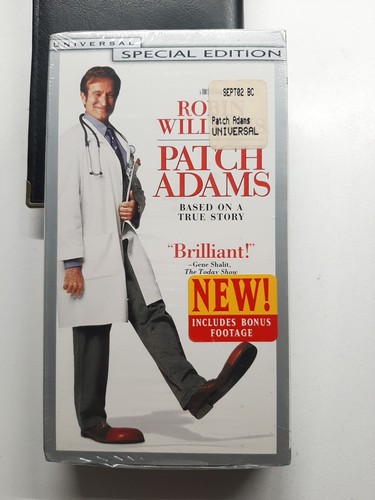 Patch Adams (VHS, 1999, Extra footage/ Special Edition) Brand New -Still Sealed
