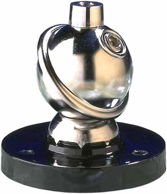 Hustler SSM-2 Stainless Steel Ball Mount 3/8 x 24 with Hardware and Cork Pad