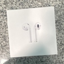 Apple AirPods Wireless Bluetooth In-Ear Earbuds White Built-In Microphone