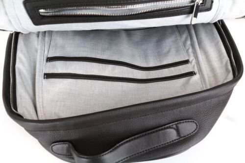 SUITSUPPLY Men Bag One Size Dark Brown Grained Calf Leather Adjustable Backpack - Picture 4 of 13