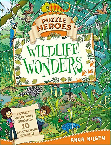 Wildlife Wonders (Puzzle Heroes), Nilsen, Anna, NewBooks