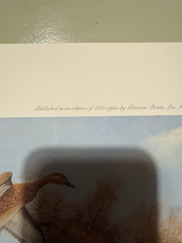 “The Upper Pond” Duck Sporting Art Print By Russell Johnson S/N LE 238/800 - Picture 6 of 7