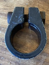 Vintage 1980s ACS Bike Seat Saddle Post Clamp Old School Black 1983