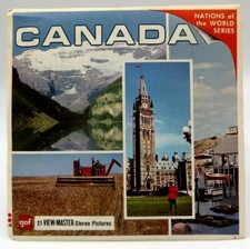 View-Master A090, Canada, Nations of the World Series, Version A, 3 Reel Set