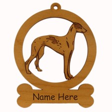 Greyhound Body Ornament 083319 Personalized With Your Dogs Name