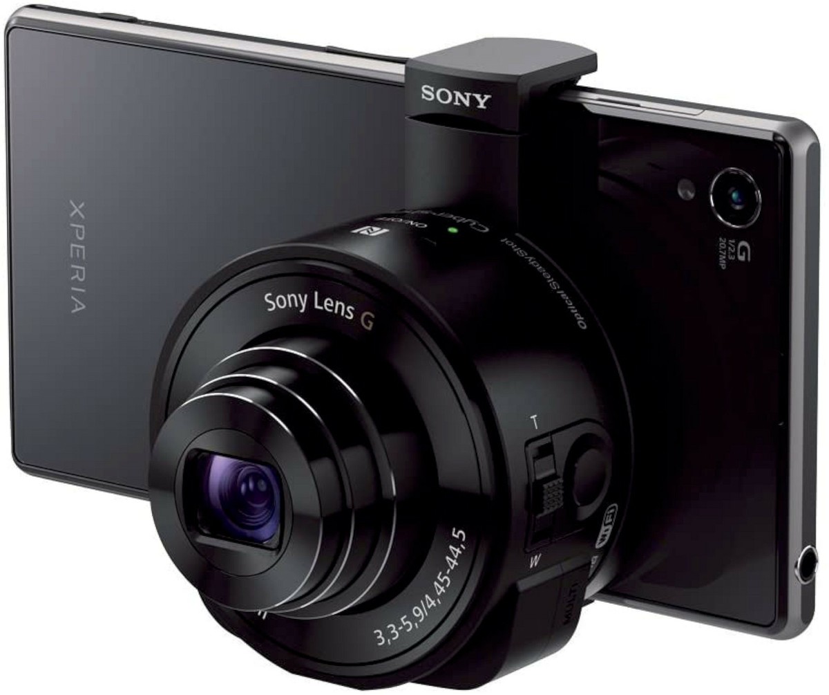 デジタルカメラ SONY Cyber-Shot DSC-QX10 NEW Sony Cybershot DSC-QX10 18.2MP Camera Lens Smartphone