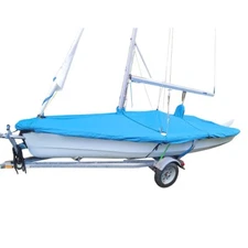 Laser Bahia Standard Deck Cover Custom Fit Sailboat Cover BLUE BC417B