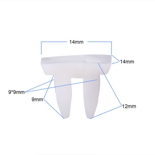 146Pcs Fender Door Hood Bumper Trim Door Panel Clip Retainer Fastener For Toyota - Foto 6 di 12