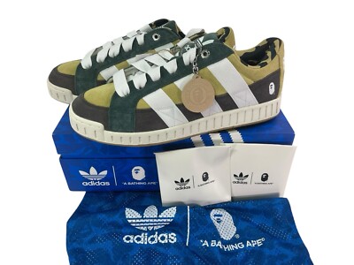 A Bathing Ape × adidas Lawsuit N BAPE 1st Camo Sand IE6118 Men\'s 12.5 RARE! A Bathing Ape × adidas Lawsuit N BAPE 1st Camo Sand IE6118  main image 3