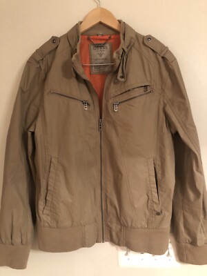 Vintage  Guess  1981 Medium Men s Light Brown Jacket - EUC