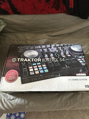 Native Instruments TRAKTOR KONTROL S4 MK2 DJ CONTROLLER w/USB Power Cable
