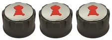 (3) Weber Spirit E-310 Control Knob Set 3 Knobs