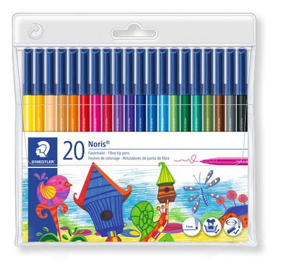 Marker pens Staedtler NORIS CLUB 20 colors