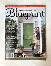 2006 Summer Design Your Life Blueprint Magazine "Premier Issue" Martha Stewart