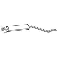 Walker MittelschalldäMpfer SchalldäMpfer FüR Opel Astra H L48 L08 A04 23140