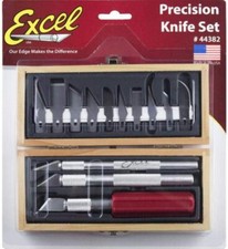 Excel 44382 Hobby Knife Set-Carded