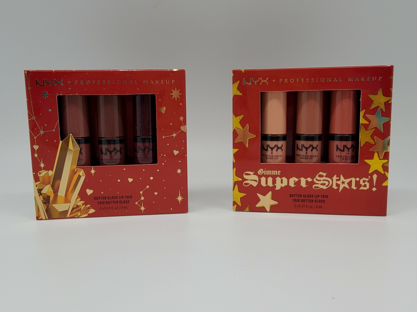 Lip Stars eBay Professional Butter Gimme Trio | NYX Makeup Gloss Super Lighter/Deeper