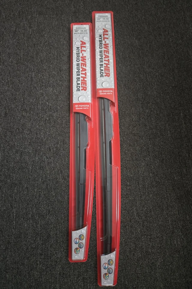 2011-2019 Sienna Genuine Toyota Front Wiper Blade Set 1L 1F - Image 2 of 3