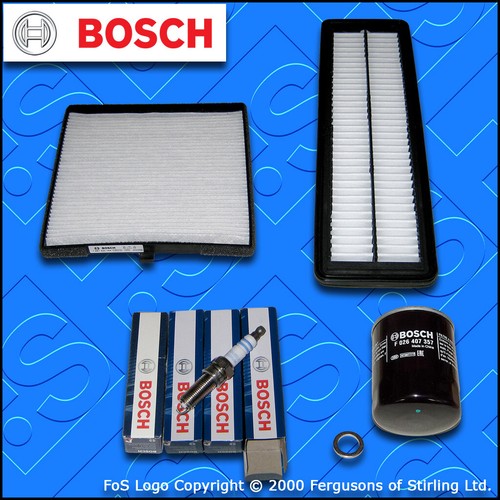 SERVICE KIT for HYUNDAI i10 1.2 OIL AIR CABIN FILTERS SPARK PLUGS (2013-2021) - 第 1/7 張圖片